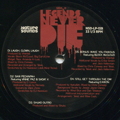 R.A. The Rugged Man - Legends Never Die | Mint (M) Mint (M)-