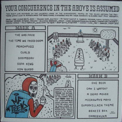 The Pro-Teens (2) - MF TEEN: Your Concurrence In The Above Is Assumed (OPAQUE ORANGE VINYL) | Mint (M) Mint (M)-