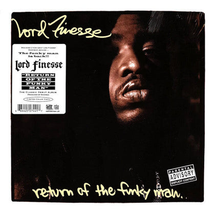 Lord Finesse - Return Of The Funky Man (TAN W/ BLACK SPLATTER VINYL) | Mint (M) Mint (M)-