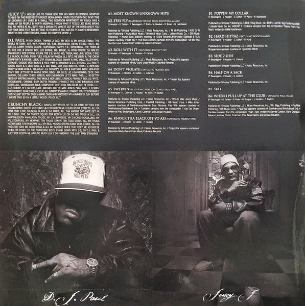 Three 6 Mafia - Most Known Unknown (SILVER VINYL LP LTD EDT Get On Down GET51466G) | NEW-