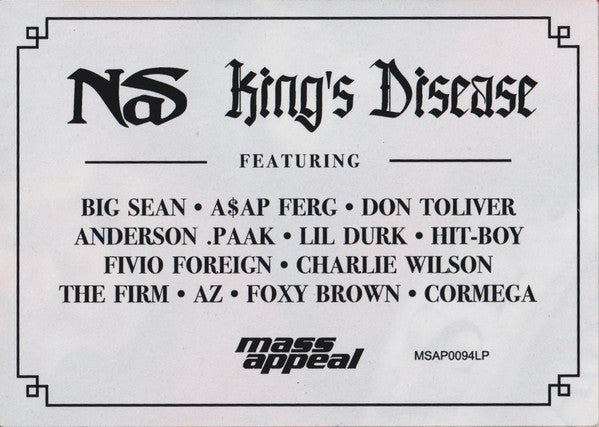 King's Disease *TTL EXCLUSIVE* | Mint (M) Mint (M)-