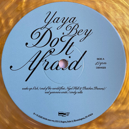 Yaya Bey - Do It Afraid (COLOR VINYL) | Mint (M) Mint (M)-