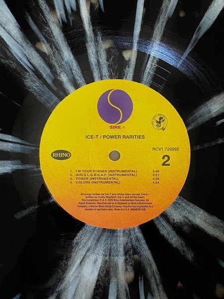 Ice-T - Power Rarities (2025 RSD COLOR VINYL) | Mint (M) Mint (M)-