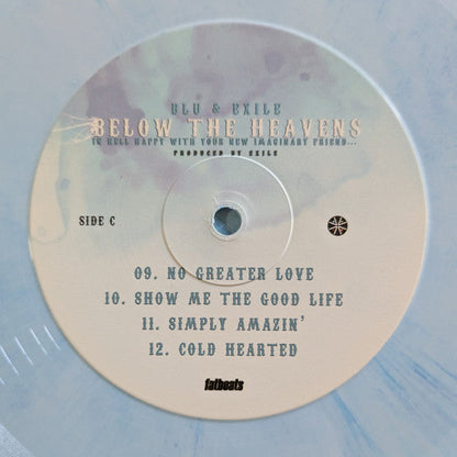 Blu & Exile - Below The Heavens (2xCOLOR VINYL & 7") | Mint (M) Mint (M)-