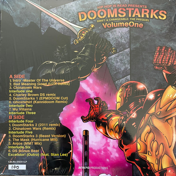 DOOMSTARKS - Swift & Changeable: The Prequel - Volume One (BLUE VINYL) | Mint (M) Mint (M)-