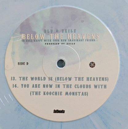 Blu & Exile - Below The Heavens (2xCOLOR VINYL & 7") | Mint (M) Mint (M)-