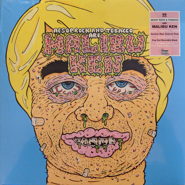 Aesop Rock - Malibu Ken (BLUE VINYL) | Mint (M) Mint (M)-