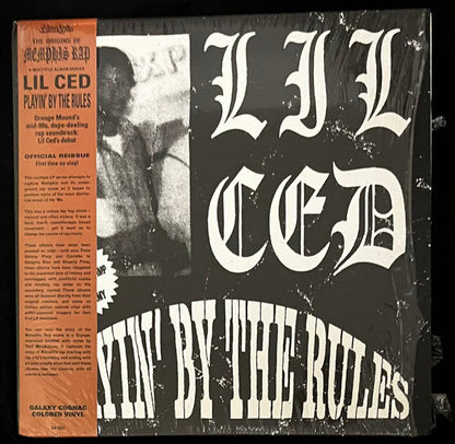 Lil Ced - Playin' By The Rules (COLOR 2xVINYL) |-