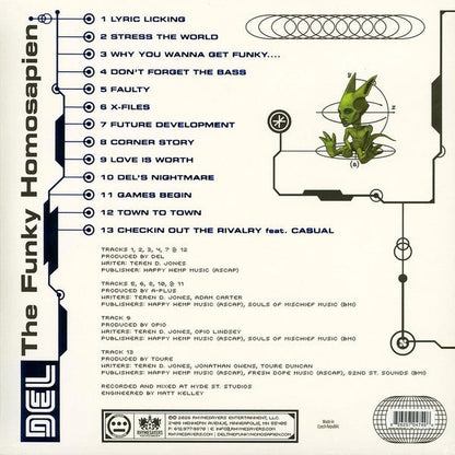 Del Tha Funkee Homosapien - Future Development (BLUE/GREEN MARBLED VINYL 2xLP) |-
