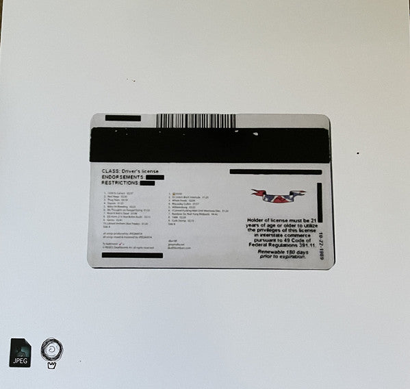 JPEGMAFIA - Veteran (UNOFFICIAL) | Mint (M) Mint (M)-