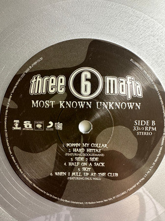 Three 6 Mafia - Most Known Unknown (SILVER VINYL LP LTD EDT Get On Down GET51466G) | NEW-