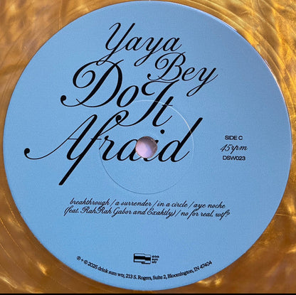 Yaya Bey - Do It Afraid (COLOR VINYL) | Mint (M) Mint (M)-