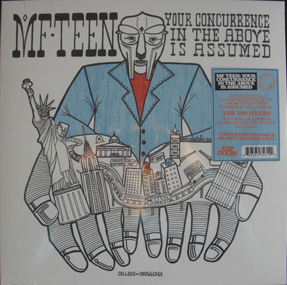 The Pro-Teens (2) - MF TEEN: Your Concurrence In The Above Is Assumed (OPAQUE ORANGE VINYL) | Mint (M) Mint (M)-