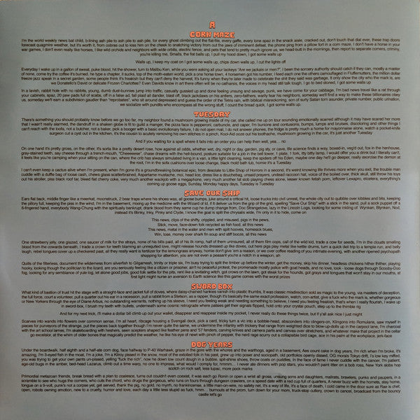 Aesop Rock - Malibu Ken (BLUE VINYL) | Mint (M) Mint (M)-
