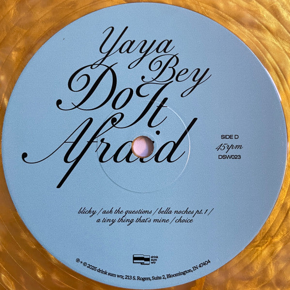 Yaya Bey - Do It Afraid (COLOR VINYL) | Mint (M) Mint (M)-