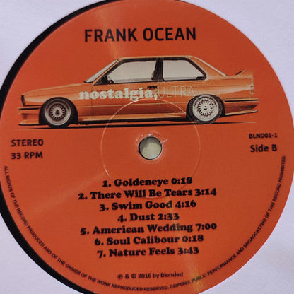 Frank Ocean - nostalgia, ULTRA. (VINYL - PROMO) | Mint (M) Mint (M)-
