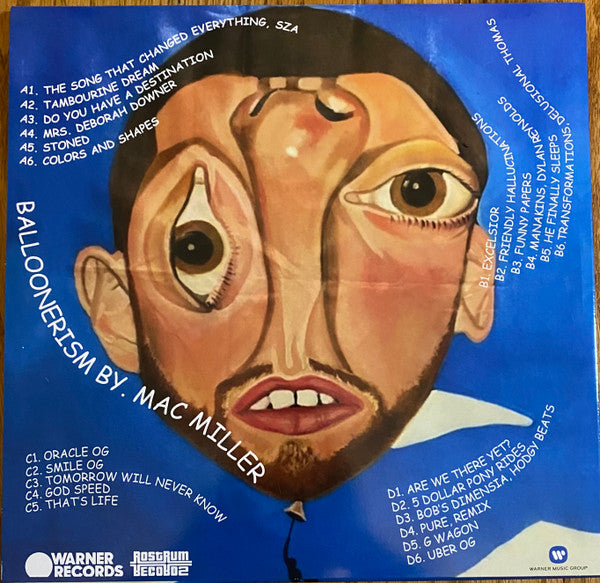 Mac Miller - Balloonerism (UNOFFICIAL | UNKNOWN COLOR) | Mint (M) Mint (M)-