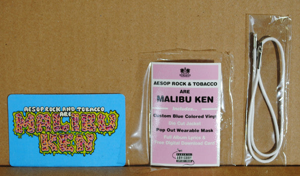 Aesop Rock - Malibu Ken (BLUE VINYL) | Mint (M) Mint (M)-
