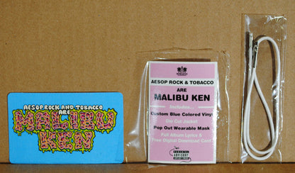 Aesop Rock - Malibu Ken (BLUE VINYL) | Mint (M) Mint (M)-