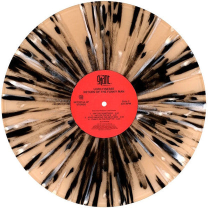 Lord Finesse - Return Of The Funky Man (TAN W/ BLACK SPLATTER VINYL) | Mint (M) Mint (M)-