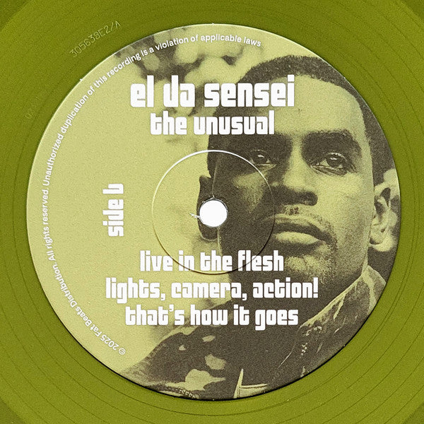 El Da Sensei - The Unusual (GREEN VINYL) |-