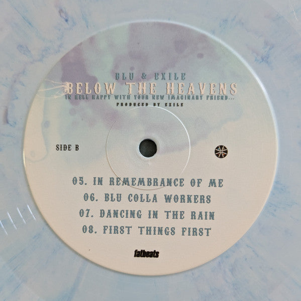 Blu & Exile - Below The Heavens (2xCOLOR VINYL & 7") | Mint (M) Mint (M)-