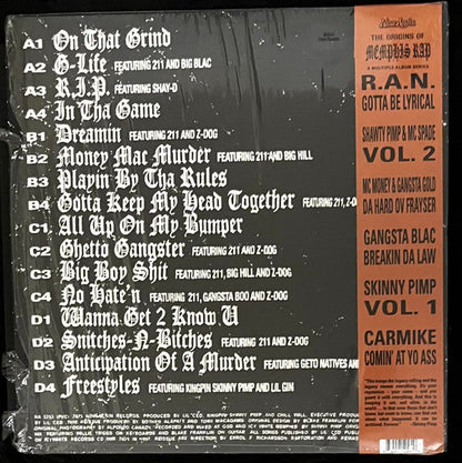 Lil Ced - Playin' By The Rules (COLOR 2xVINYL) |-