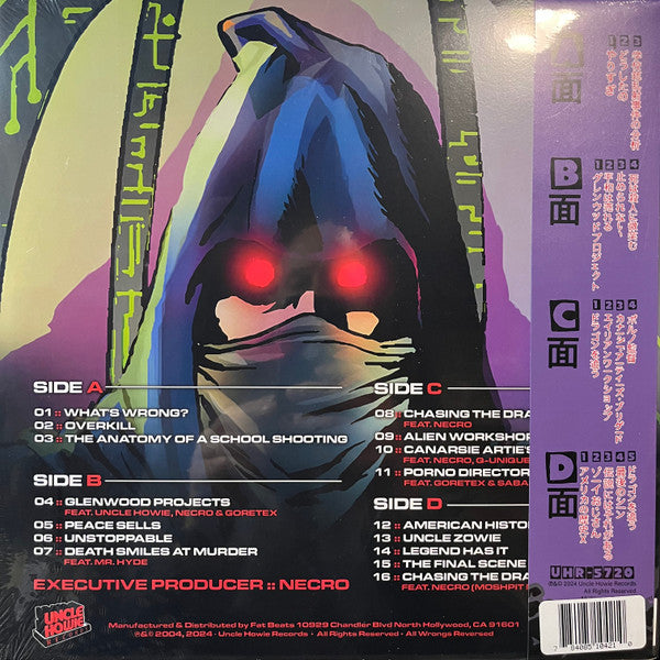 Ill Bill - What's Wrong With Bill? (20th Anniversary COBALT BLUE 2LP) |-