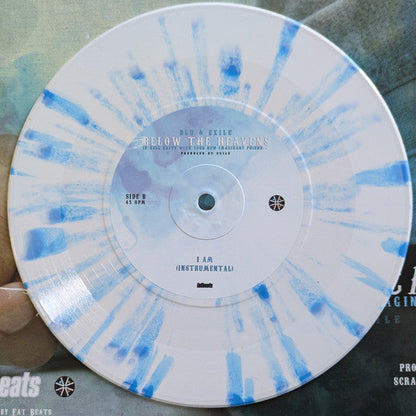 Blu & Exile - Below The Heavens (2xCOLOR VINYL & 7") | Mint (M) Mint (M)-