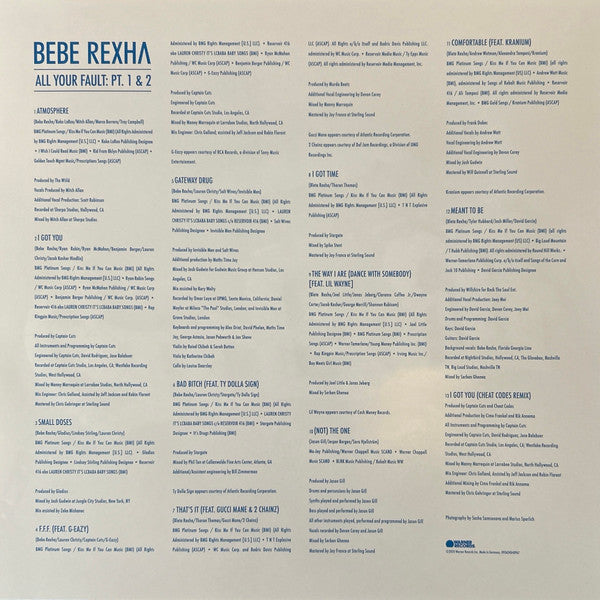 Bebe Rexha - All Your Fault: Pt. 1 / All Your Fault: Pt. 2 | Mint (M) Mint (M)-
