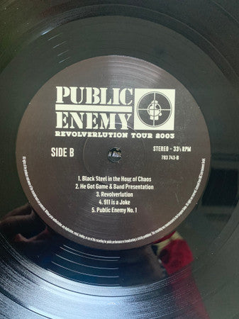 Public Enemy - Revolverlution Tour 2003 (3xVINYL) | Mint (M) Mint (M)-