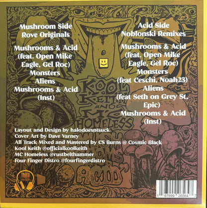 Kool Keith - Mushrooms And Acid | Mint (M) Mint (M)-