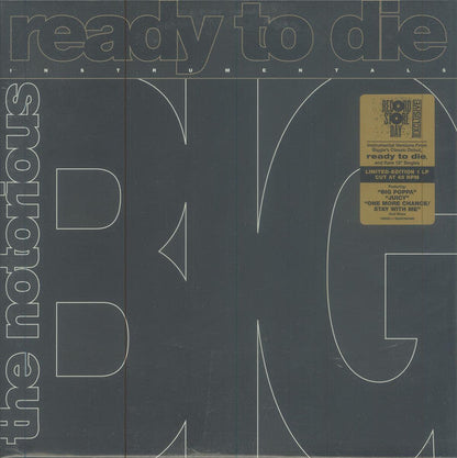 Ready to Die Instrumentals | Mint (M) Mint (M)-