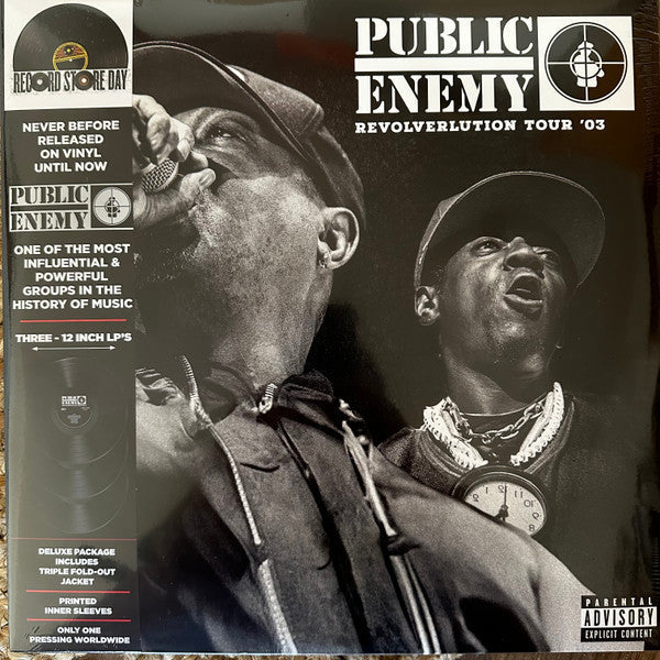 Public Enemy - Revolverlution Tour 2003 (3xVINYL) | Mint (M) Mint (M)-