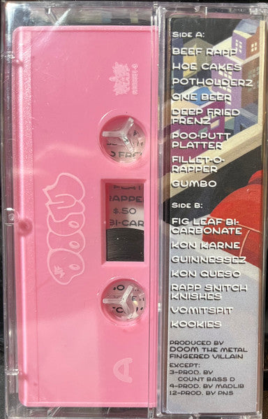 MF Doom - MM..Food (UNOFFICIAL CASSETTE) |-
