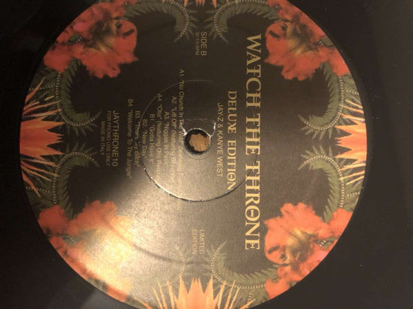 Jay-Z & Kanye West - Watch The Throne (PROMO 2xVINYL) | Mint (M) Mint (M)-