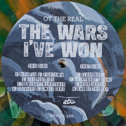OT The Real - The Wars I've Won (NUMBERED COLOR VINYL LP OT The Real NXT115) | NEW-