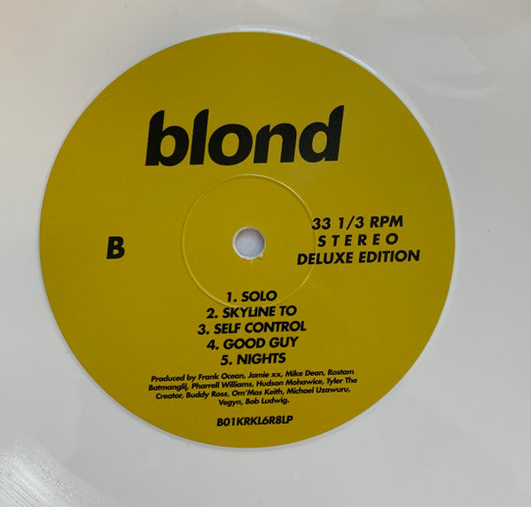 Blond (2xUNOFFICIAL VINYL) |-
