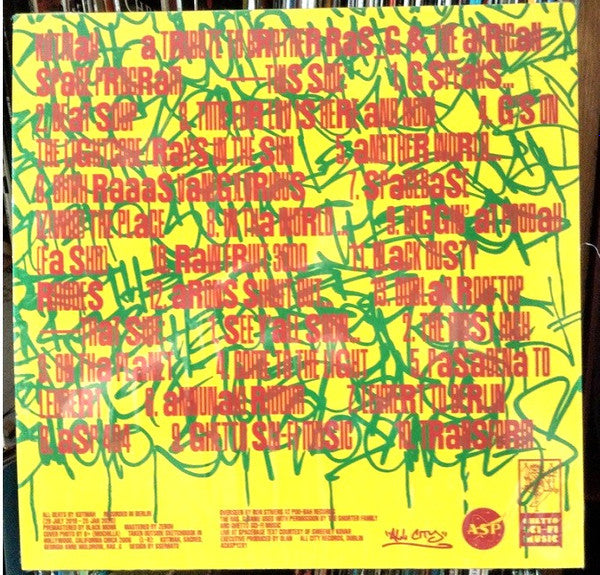 Kutmah - A Tribute To Brother Ras G & The Afrikan Space Program (VINYL) |-
