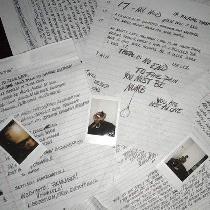 XXXTENTACION - 17 (BLACK & WHITE SMASH VINYL) | Mint (M) Mint (M)-