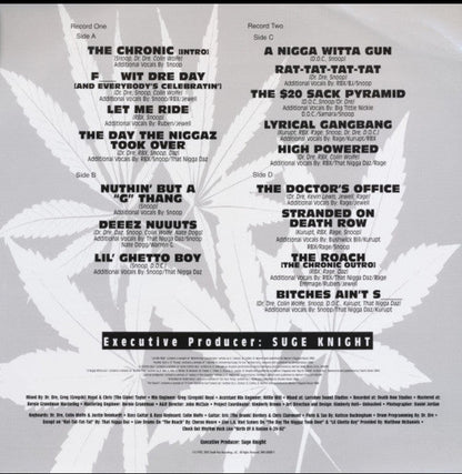 Dr. Dre - The Chronic (2xVINYL) | Mint (M) Mint (M)-