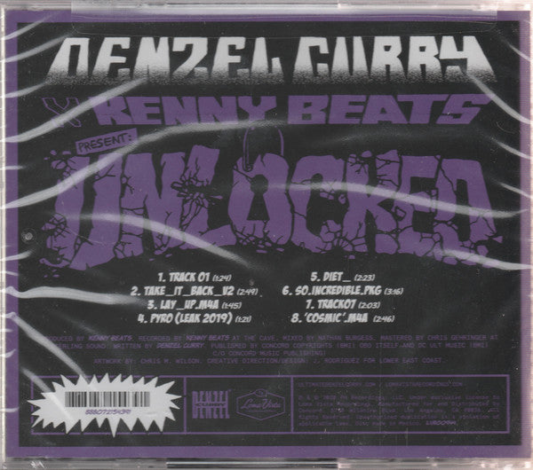 Denzel Curry/Kenny Beats - Unlocked [Explicit Content](CD Loma Vista LVR00944) | NEW-