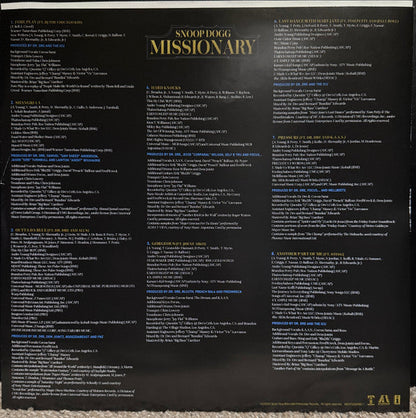 Snoop Dogg - Missionary (VINYL) | Mint (M) Excellent+ (EX+)-