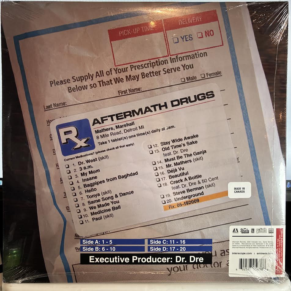 Eminem - Relapse [Explicit Content] (2 Lp's) | Mint (M) Mint (M)-