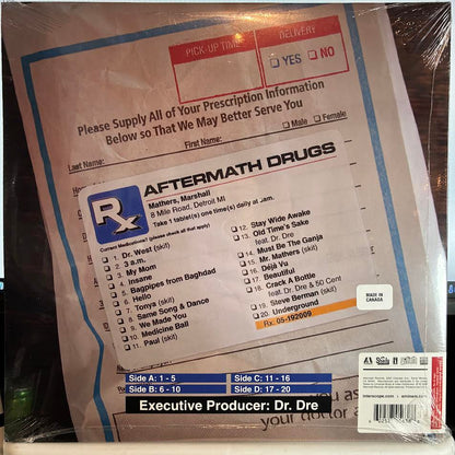 Eminem - Relapse [Explicit Content] (2 Lp's) | Mint (M) Mint (M)-