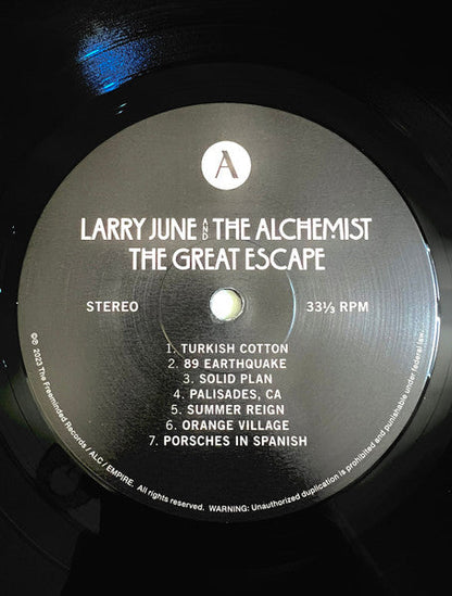 Larry June - The Great Escape (VINYL) | Mint (M) Mint (M)-
