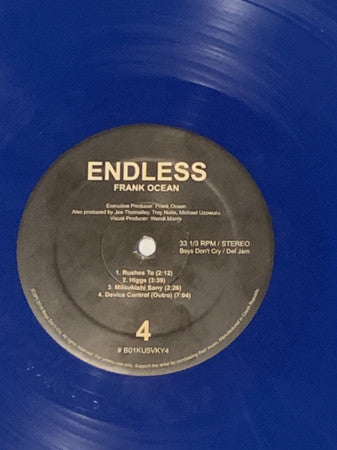 Endless (2xUNOFFICIAL COLOR VINYL) |-