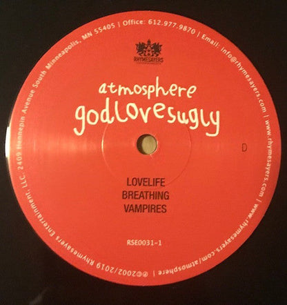 Atmosphere - God Loves Ugly | Mint (M) Mint (M)-