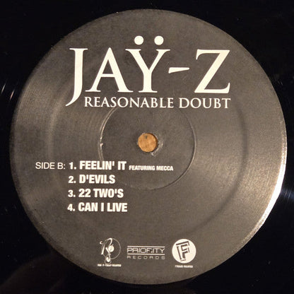 Reasonable Doubt (PROMO 2xVINYL) | Mint (M) Mint (M)-