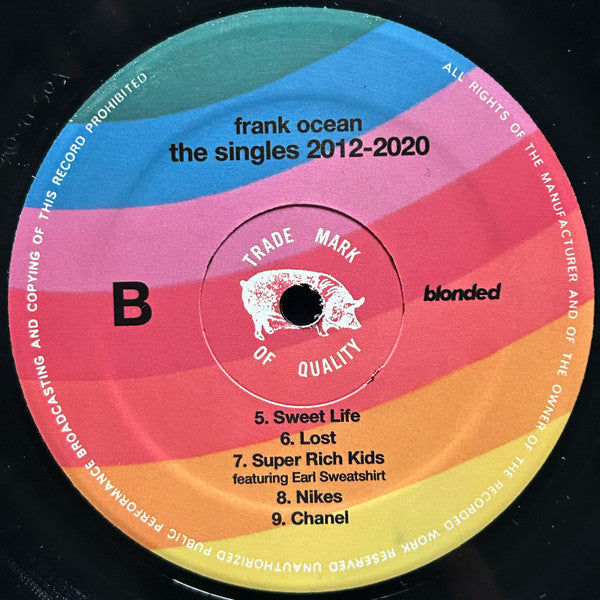 Frank Ocean - The Singles 2012-2020 (2xVINYL) | Mint (M) Mint (M)-